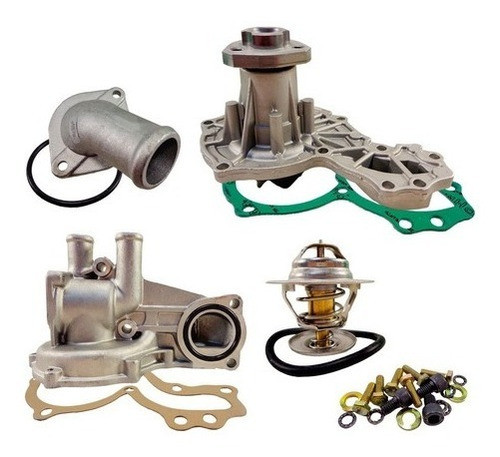 Bomba De Agua + Contracuerpo + Bulones Vw Senda - Gacel 0