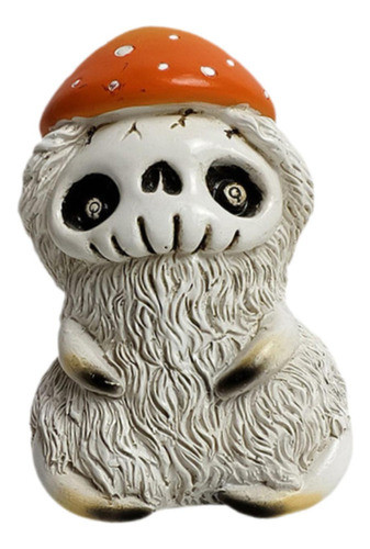 Estatueta De Esqueleto De Cogumelo, Decoração De 0