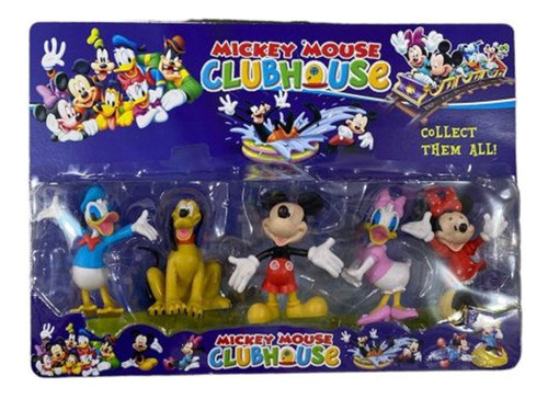 Muñecos Mickey Mouse Y Amigos Blister X5 0