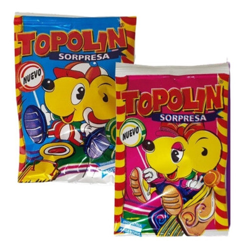 Topolin Sorpresa X10 Unidades - Surtido - Full7x24 0