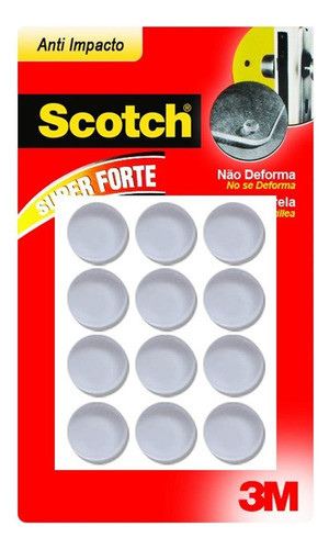 Protetor Adesivo 3m Anti-impacto Medio 12pecas Hb004263040 0