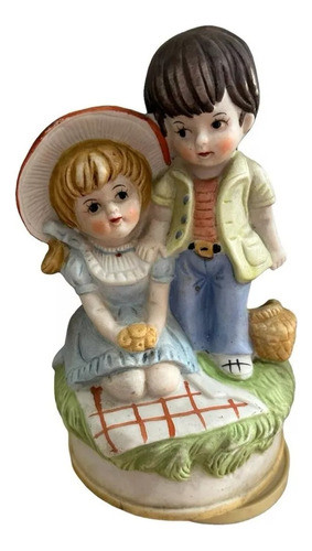Caja De Musica Musical Muñeca Porcelana Antigua Motor Suizo 0