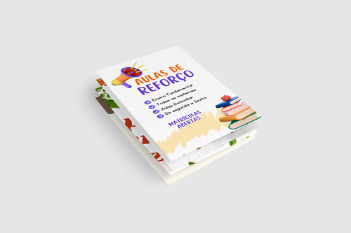 500 Panfletos Folheto Flyer 10x14cm 1 Face Arte Inclusa 1