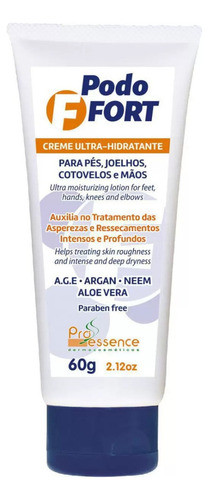 Hidratante Podofort 60g Tratamento Para Pés, Mãos Ressecad 0