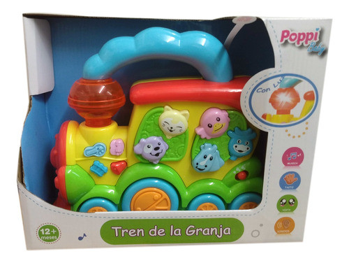 Tren De Bebe Con Actividades, Sonido Y Luces Ploppy 381056 0