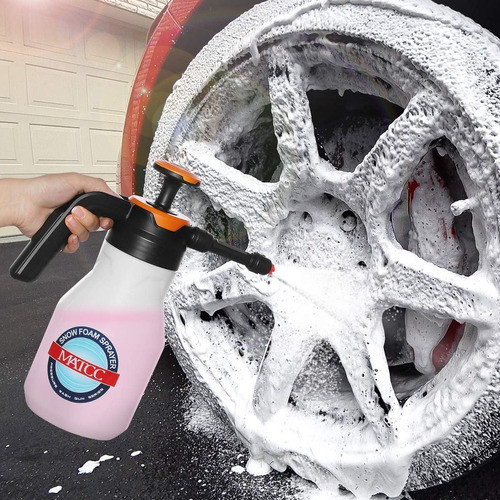 Botella Pistola Espuma Nieve Bomba Lavado Autos 2 Litros B14 1