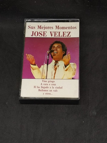 Cassette  Jose Velez  Sus Mejores Momentos      Supercultura 0