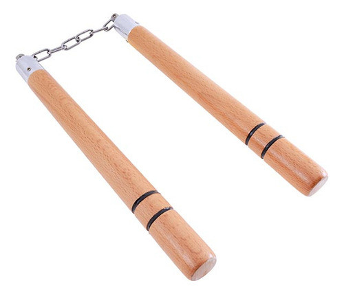 Nunchaku Madera Artes Marciales Entrenamiento - Sportex 0