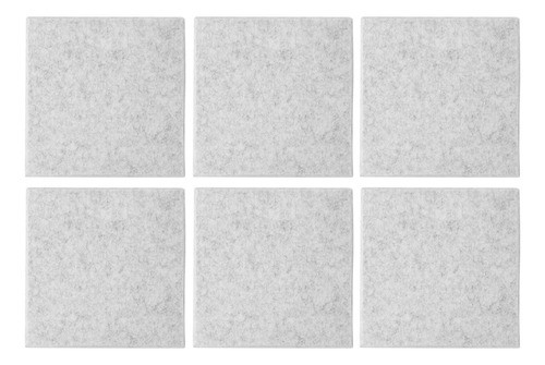 Painel À Prova De Som, 6 Unidades, Placa De Absorção De Som 0