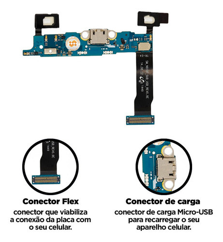 Cabo Flex De Carga Galaxy Note 4 Compativel Com Samsung 1