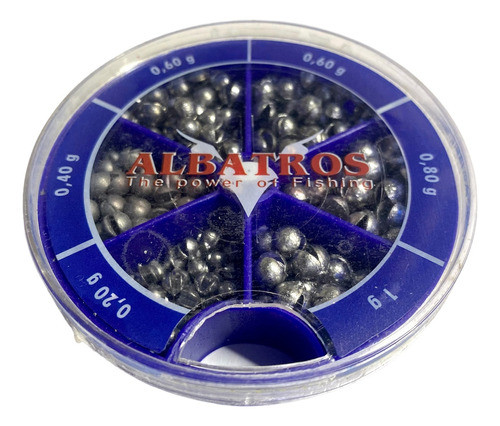 Munición Partida Albatros Pesca Plomo Caja V/medidas 120 Gr 0