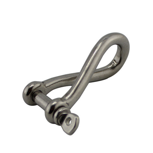 Tornel Manilha Longa Torcida Em Aço Inox 12 X 72mm Max 55 Kn 0