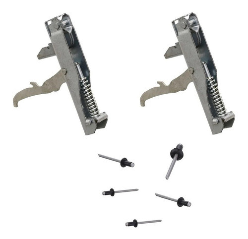 Kit 2 Dobradiças E Rebites Da Porta Fogão Brastemp Consul Bf 0