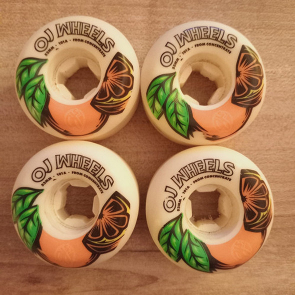 Ruedas Skate Oj Wheels 53mm / 101a, Excelentes! 0