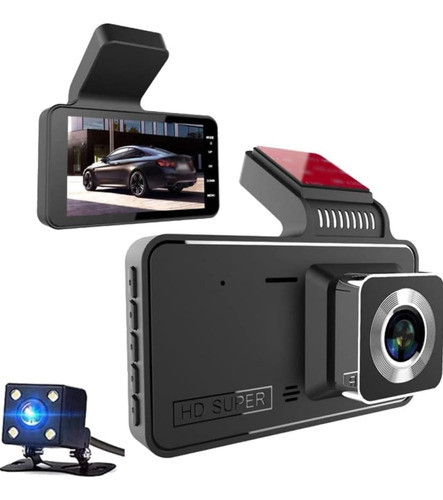 Camara Grabadora Dvr Hd Pantalla Detector Movimiento Auto 0
