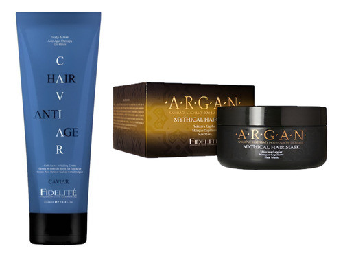 Crema De Peinado Rulos 230ml + Máscara Argan 250ml 0