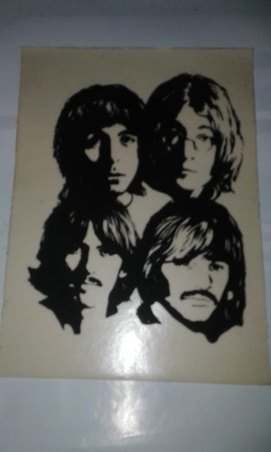 The Beatles John Lennon Musica Ringo Calco Calcomania 0