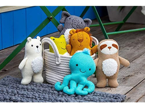 Mary Meyer, Sonajero Tejido Para Guardería, Peluche, 7 Pulga 1
