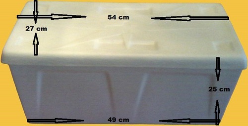 Urna 1 Cuerpo Rpf Plástico Reforzado Fibra De Vidrio Y Placa 1