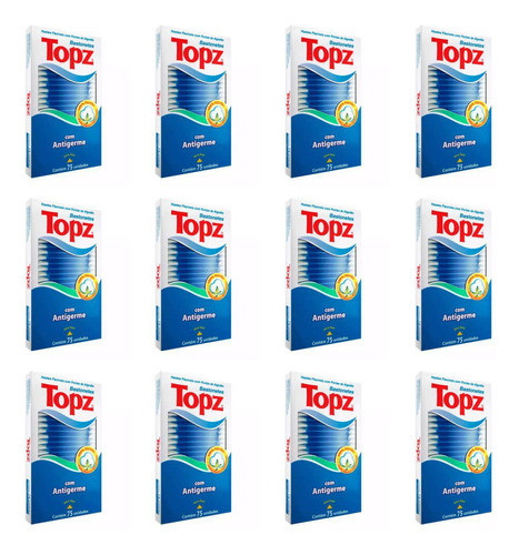 Kit C/12 Topz Hastes Flexíveis C/75 0