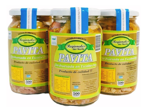 Escabeche De Pavita Regionales Del Norte X 3 Unidades 0