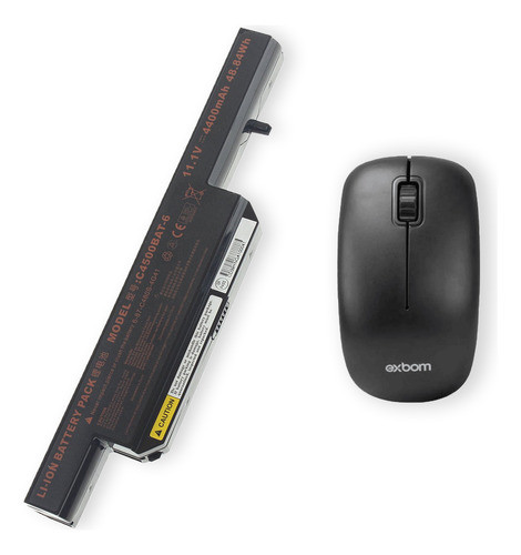 Mouse E Bateria Para Itautec W7535 E4121 A7520 C4500bat-6 0