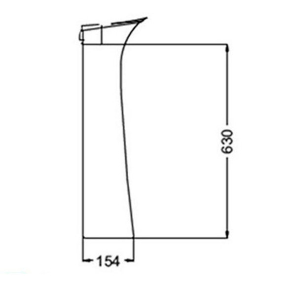 Columna Ferrum Para Lavatorio Andina Ctf 1
