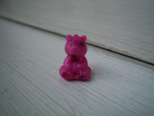 Osito Magenta . Cotillón Alto : 17 Mm 0