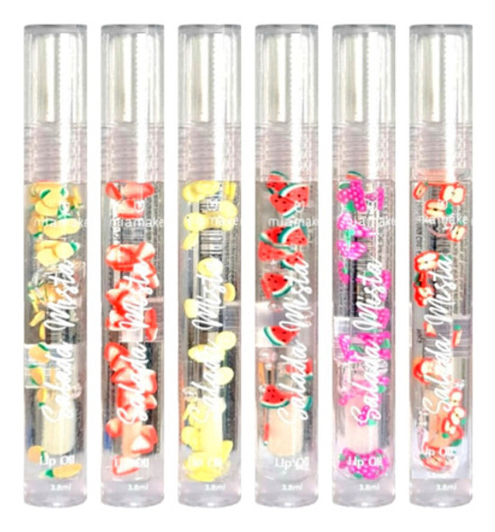 24 Lip Oil Brilho Gloss Salada Mista Mia Make Atacado Sj 1