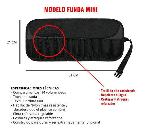 Estuche Organizador De Herramientas Para Uso Profesional 1