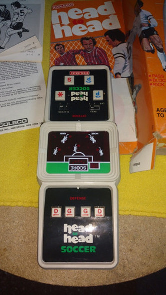 Juego Coleco Head To Head Soccer 1
