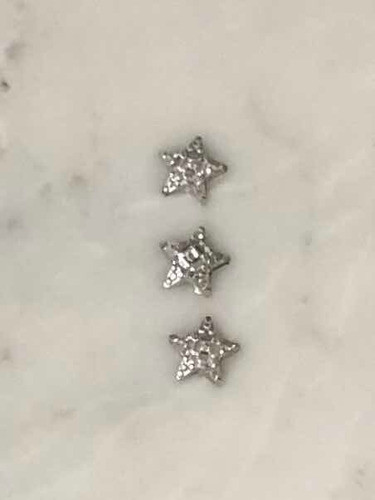 50 Estrellas Plateadas Para Pegar!! Hermosas!!! Oferta! 1