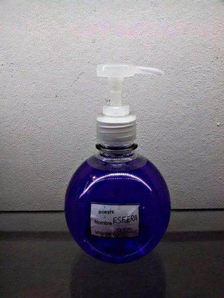 100 Envases Esfera Jabon Liquido De 350ml Bomba Cremera 1