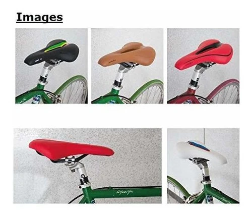 Asiento Bicicleta Gorix Confortable Cushion Con Rail M -d8m8 1