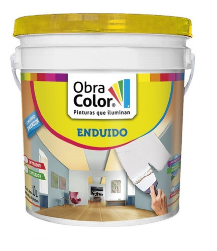 Enduido Premiun - Obracolor - 10 Litros (17kg) - M. Envios 0