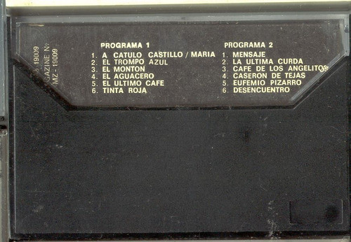 Susana Rinaldi - Catulo Castillo - Cassette Usado 1