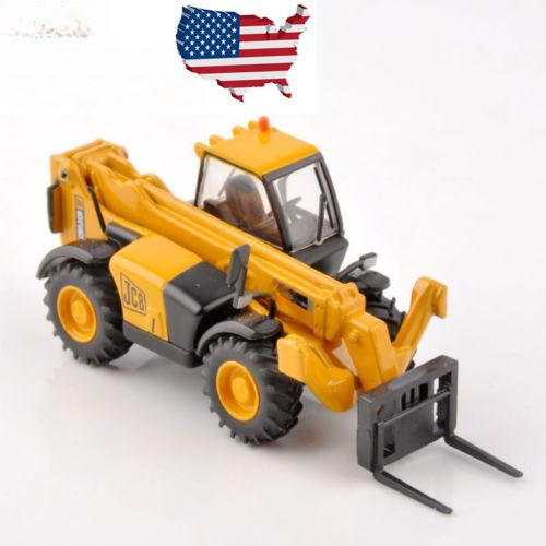 Vehículos De Ingeniería De Aleación De 1/87 Amarillo Jcb 535 0