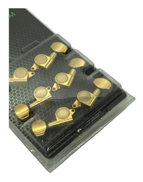 Kd M-2001 Gd - Doradas Clavijas P/electrica 3+3 1