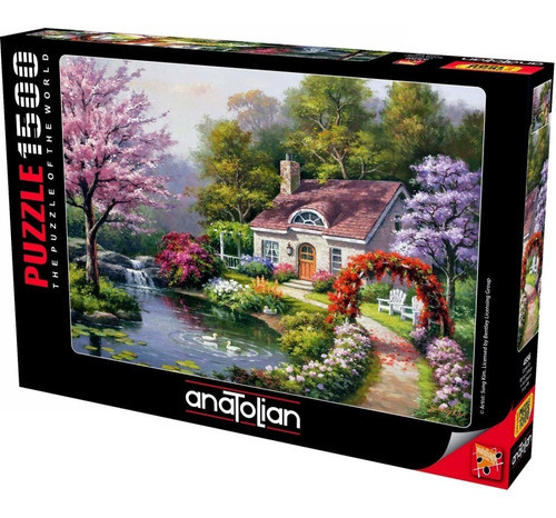 Puzzle 1500 Piezas Spring Cottage In Ful - Anatolian 0
