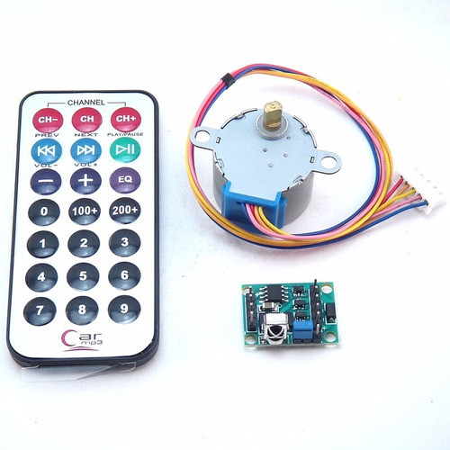 Kit Stepper Motor Tb656 Velocidad Ajustable Control Remoto 0
