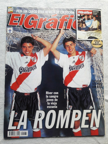 El Gráfico N° 4167 Año 1999 - Saviola Aimar - Boxeo Acavallo 0