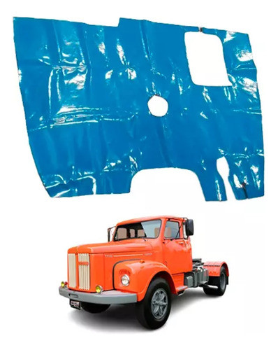Tapete Vinil Azul Para Scania 111 1