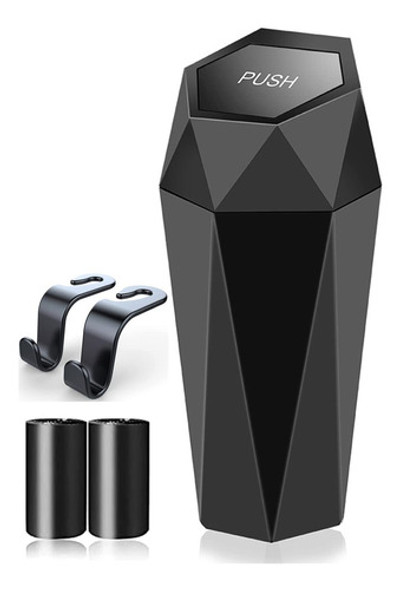 Bongfun Mini Basurero Universal Para Automovil, A Prueba De 0 Bongfun Mini Basurero Universal Para Automovil, A Prueba De 0