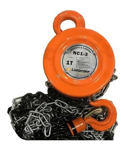 Aparejo Manual 3m 2t Lusqtof N2-3 0