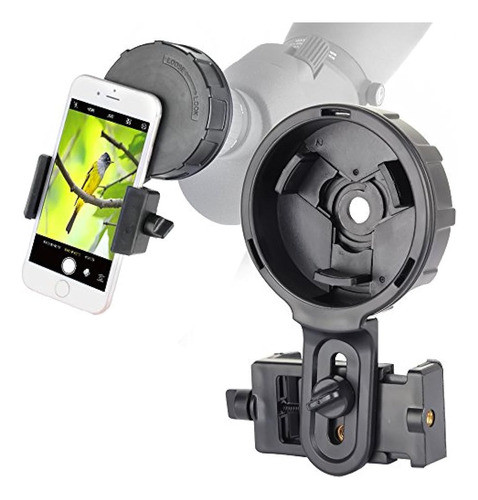 Solomark Spotting Scope Adaptador De Teléfono Inteligente Te 0