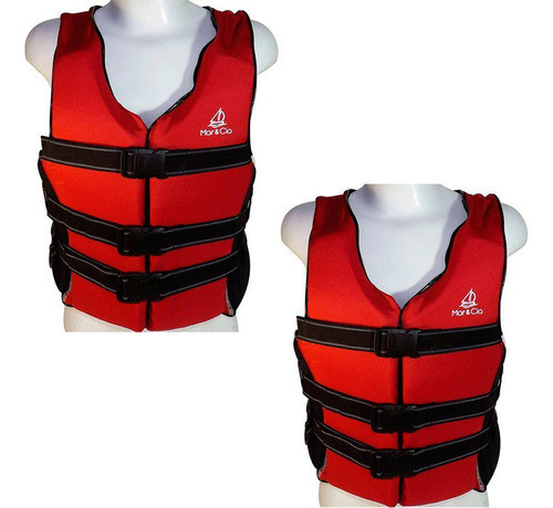 Coletes Salvavidas Marcia Classev Vermelho Homologado M 2un 0