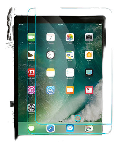 2 Pack Templado Vidrio Protector De Pantalla Para iPad 9.7'' 0