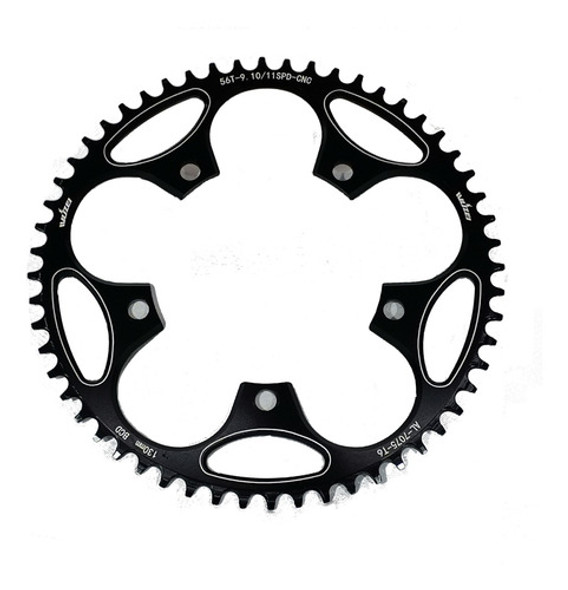 Plato Bicicleta Wuzei Bcd130 56t 0