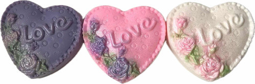 Jabones Artesanales Vegetales  Aromáticos Corazones  N-4 1