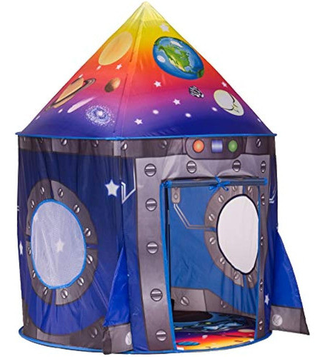 Cohete Jugar Carpa Playhouse | Diseño Único De Espacio Y Pla 1